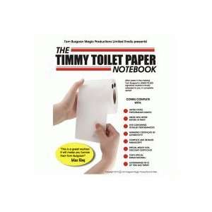  Timmy Toilet Paper Notebook by Tom Burgoon Toys & Games