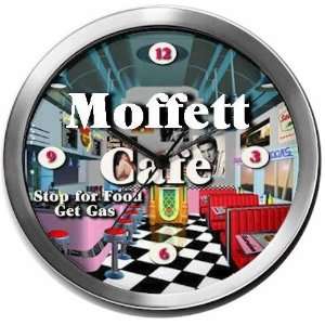  MOFFETT 14 Inch Cafe Metal Clock Quartz Movement Kitchen 