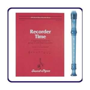  Yamaha Blue Recorder & Recorder Time Book: Musical 