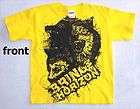 BRING ME THE HORIZON! WOLVES YELLOW KIDS T SHIRT YOUTH SMALL NEW