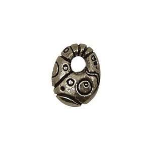 Green Girl Pewter Druid Rock 18x23mm Charms
