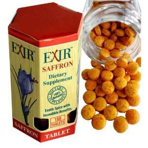 Exir, Saffron Dietary Supplement 180 Tablets, with each tablet 15 mg 