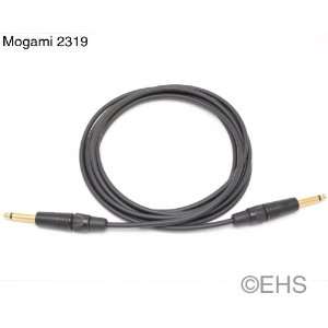  Mogami 2319 Unbalanced line cable 1/4 TS 10 ft 