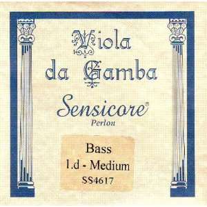 Super Sensitive Viola da Gamba Bass Sensicore Medium 1.d Aluminum 