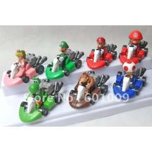   super mario kart toy kart pull back car figure whole and retail: Toys