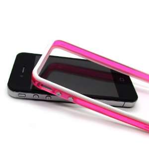  Cbus Wireless Transparent Pink/White Flex Gel Bumper Frame 