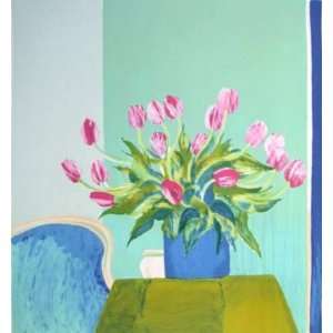    Grand bouquet de tulipes by Roger Muhl, 28x31: Home & Kitchen