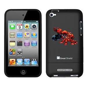  Spider Man Climbing on iPod Touch 4g Greatshield Case 