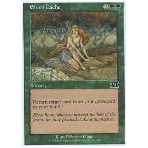  Magic the Gathering   Elven Cache   Sixth Edition Toys & Games