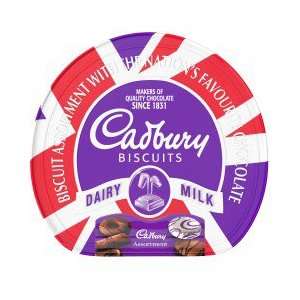Cadbury Dairy Milk Assortment Diamond Jubilee Biscuits 380g Limited 