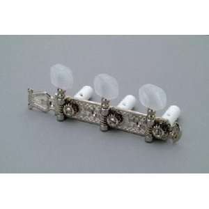  Schaller Lyre Classical Tuning Keys Nickel w/Pearloid 