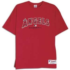  Angels Majestic Mens MLB Authentic Tee: Sports & Outdoors