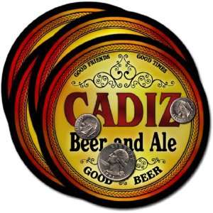  Cadiz, KY Beer & Ale Coasters   4pk 