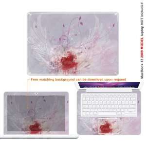  Protective Decal Skin Sticker for Macbook 13 ( White 