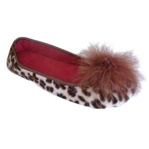   Green 50031 Leopard Womens Lola Slippers Size 7, Color Leopard