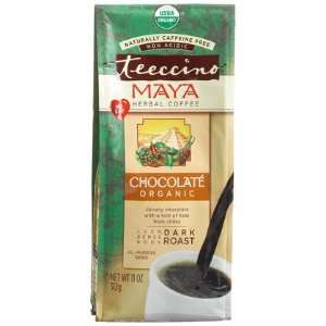 Teeccino Organic Caffeine Free Herbal Coffee, Maya Chocolate, 11 oz 