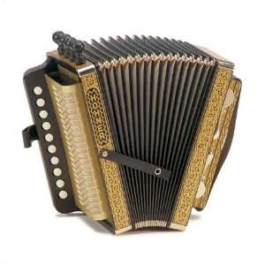   114C One Row German Style Key of C Accordion Musical Instruments