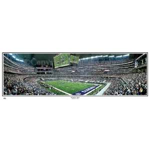  Cowboys  Inaugural Game Stadium Print
