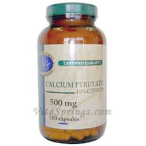 Calcium Pyruvate 500 mg 180 Capsules