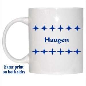  Personalized Name Gift   Haugen Mug: Everything Else