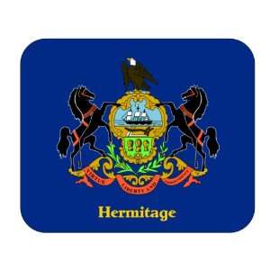  US State Flag   Hermitage, Pennsylvania (PA) Mouse Pad 