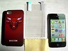CHICAGO BULLS HARD clip on CASE back COVER face Apple iPhone 4 4G 