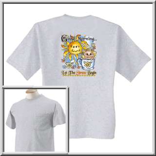 Good Morning Let Stress Begin Shirts S XL,2X,3X,4X,5X  