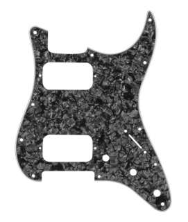 STRATOCASTER BLACK PEARLOID H/H FAT PICKGUARD  