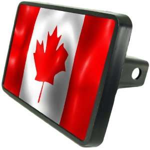  Canadian Flag Custom Hitch Plug for 1 1/4 receiver from 