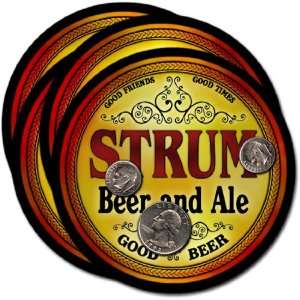  Strum , WI Beer & Ale Coasters   4pk 