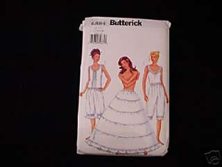 This is a Beautiful BUTTERICK CAMISOLE HOOP PETTICOAT PATTERN ~ WOMEN 