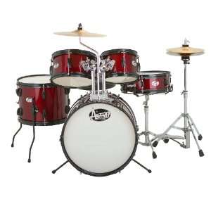  Astro MAXS516JR WR 5 Piece Drum Set: Musical Instruments