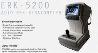 Korean AUTO REFRACTOR ERK 5200 AutoRefractor, Keratometer NEW .BEST 