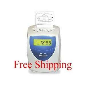  Amano MRX 35 Electronic Calculating Time Clock: Office 