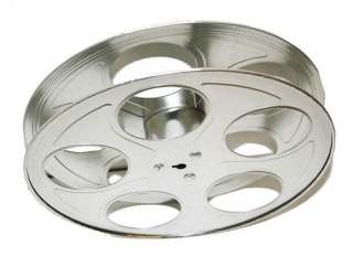 Metal Movie Reels Silver ( For 35 mm Film)   2563  