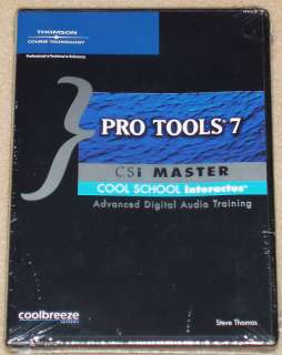 PRO TOOLS 7  CSi MASTER/ PRO AUDIO INSTRUCTIONAL DVD!  