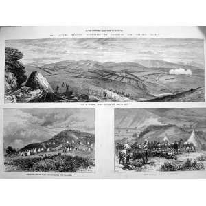  1873 Dartmoor Cannock Chase Belliver Camp Engineers