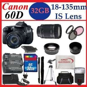   Canon EF S 18 135mm f/3.5 5.6 IS Lens + Best Value 32GB Lens Accessory