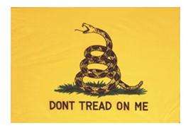 Cribbage Pegs 2 Dont Tread on Me Tea Party Brass.  