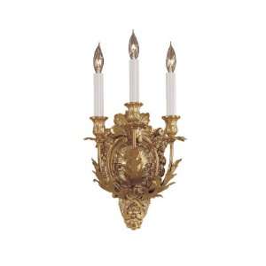  Vintage Wall Sconce in French Gold: Home Improvement