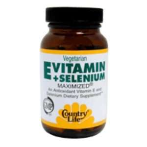  E Vitamin + Selenium Maximized 60T: Health & Personal Care