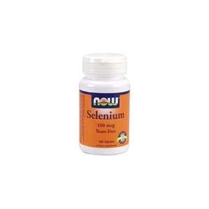  Now Foods Selenium 100 mcg Yeast Free Vegetarian 100 