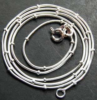 C36 16 CHAIN PURE 925 STERLING SILVER SOLID NECKLACE JEWELRY  
