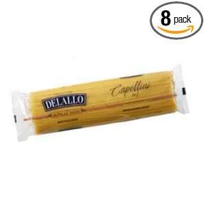 Delallo Capellini Pasta, 16 Ounce Packages (Pack of 8)  