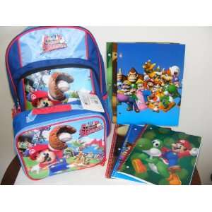  Officially Licensed Nintendo Mario Super Sluggers Backpack 