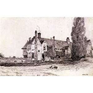   Constable   24 x 16 inches   Overbury Hall, Suffolk: Home & Kitchen