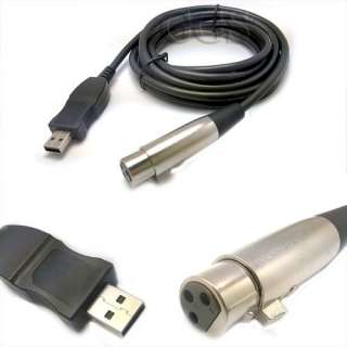   Microphone Mic Link Cable Adapter Converter Win7 Mac OS PC  