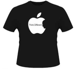 Steve Jobs Think Different Custom Made T Shirt Black All Sizes  