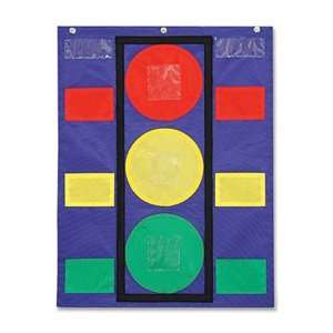  Stoplight Pocket Chart, 14 1/2 x 11 1/2: Office Products