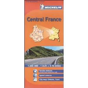  Michelin Map France: Centre 518 (Maps/Regional (Michelin)) [Map 